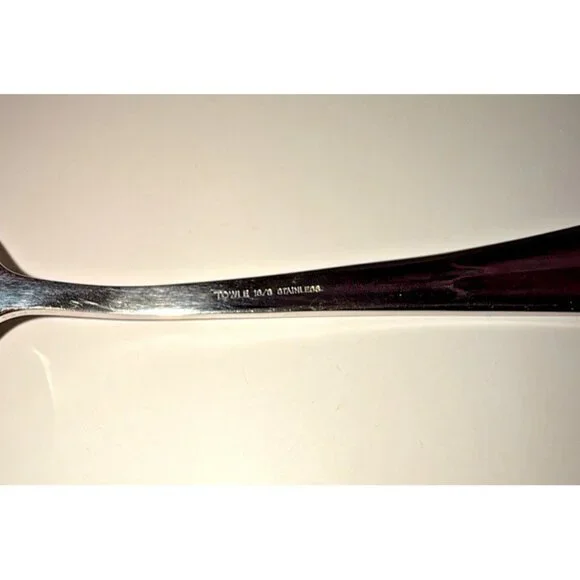 Towle Epoque Glossy Oval Soup Spoon 18/8 Stainless Discontinued 7-1/8" NOS - Picture 6 of 6